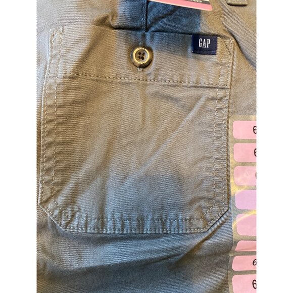 Gap Womens Relaxed Girlfriend Chino Pants Size 6 Gray Cotton Blend - Picture 5 of 5